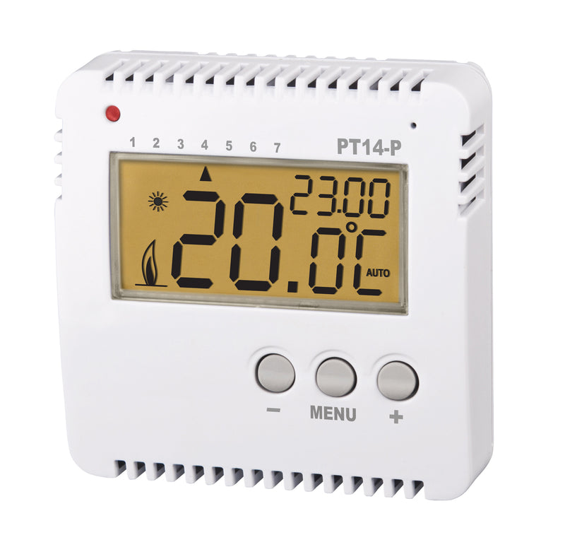 HVH PT 14-P Raumthermostat Digital mit LED Display