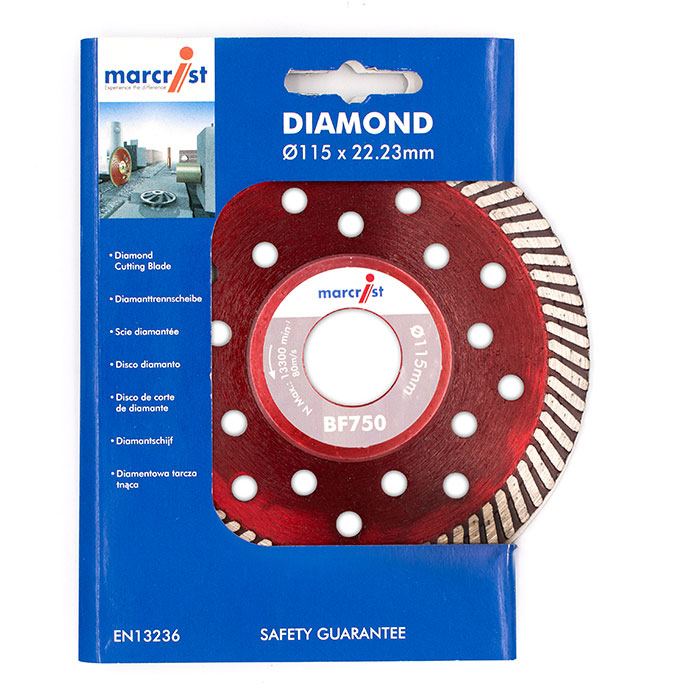 marcrist BF750 schneller Präzisions-Schnitt