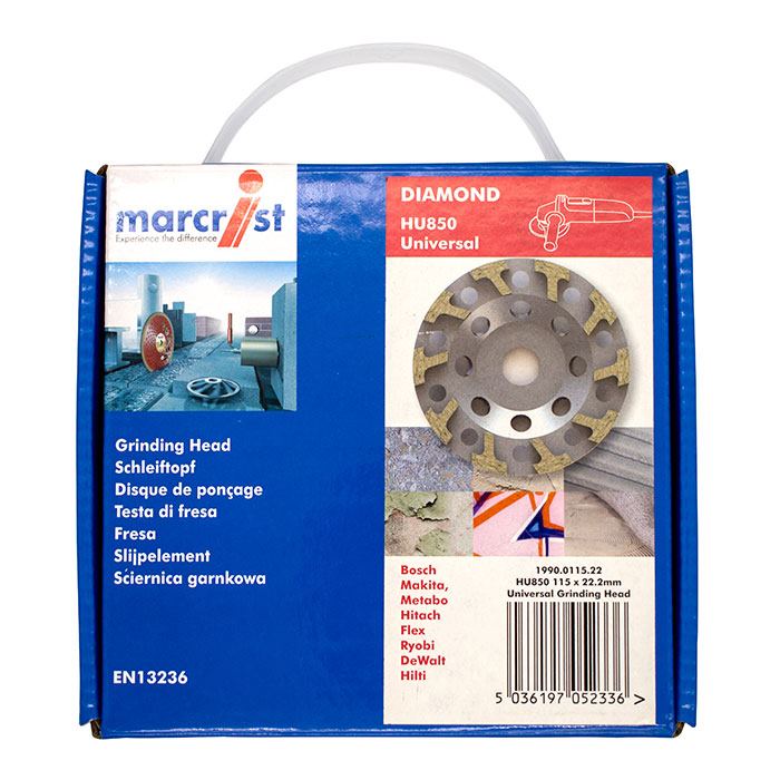 marcrist HU850 Multi-Material-Diamantschleiftopf