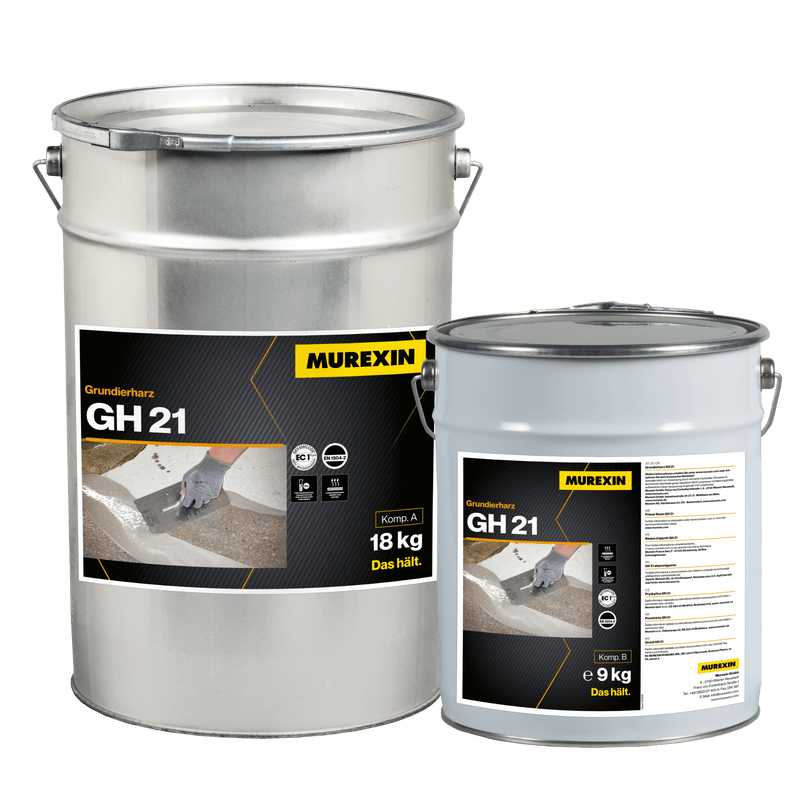 MUREXIN Epoxy Grundierharz GH 21 / 27kg Set Komp. A+B