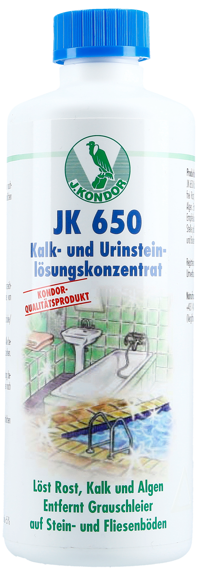 J.KONDOR JK 650 Kalk - und Urinsteinlösungskonzentrat