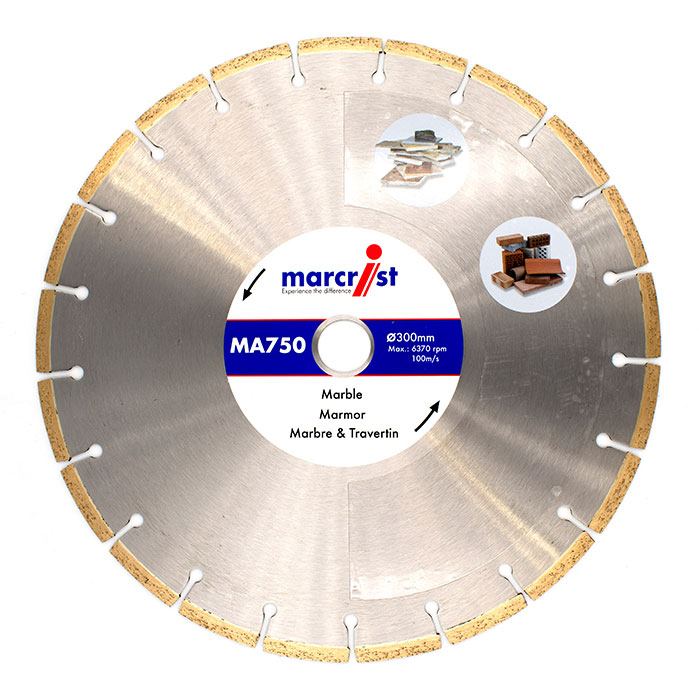 marcrist MA750 Tischsäge Diamantscheibe für Marmor