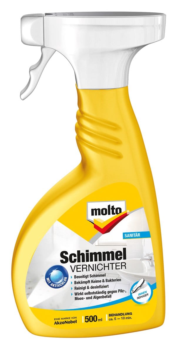 Molto Schimmel Vernichter 0,5l Sprühflasche