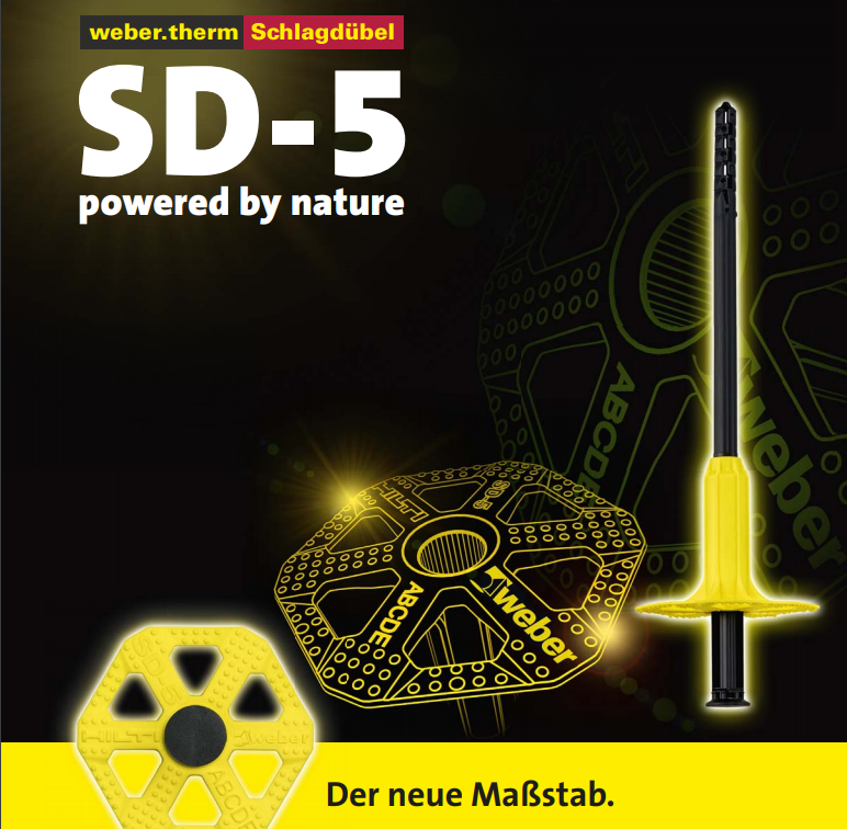 webertherm Dämmplatten-/ Schlagdübel SD-5