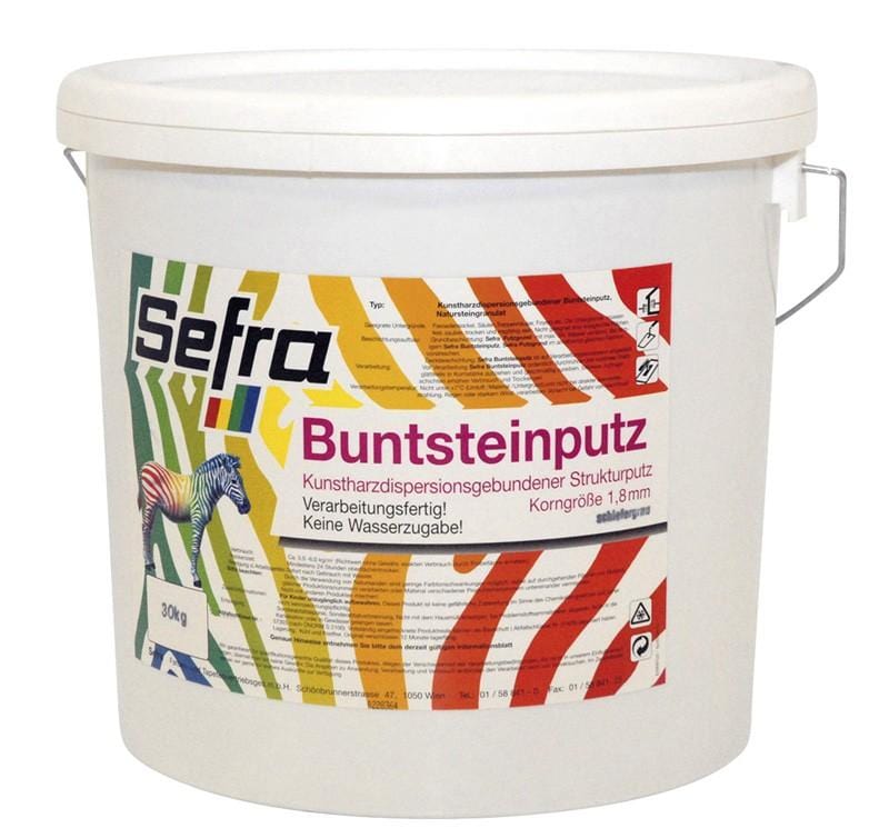 SEFRA Buntsteinputz für innen und außen 25kg