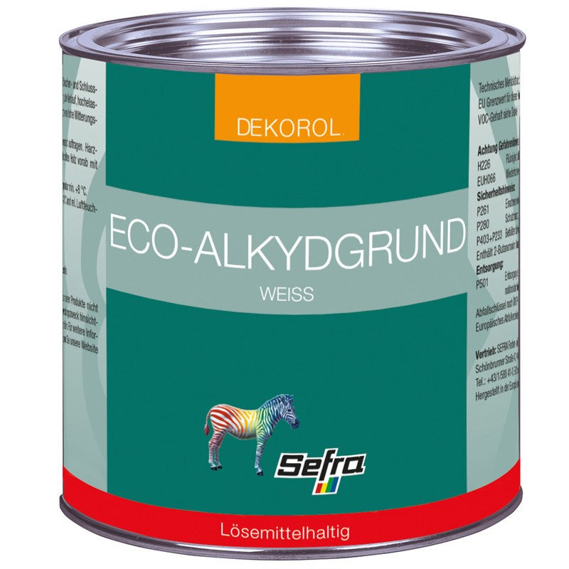 SEFRA Dekorol ECO Alkydgrund,weiß