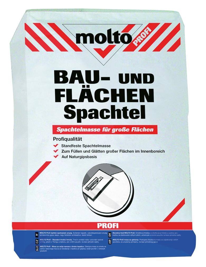 Molto Profi Bau- und Flächenspachtel 25kg