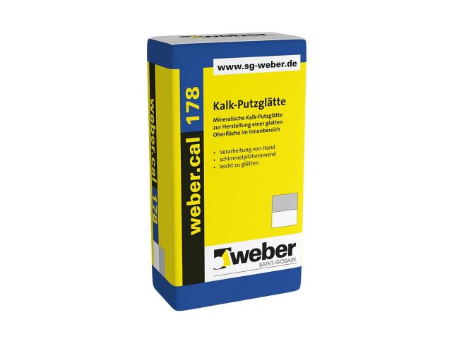 webercal 178 Kalkputzglätte 25kg