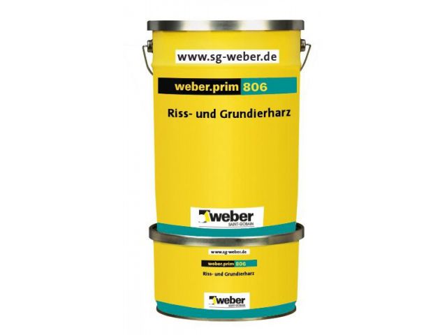 weberprim 806 Riss- und Grundierharz/ Set Komp. A+B