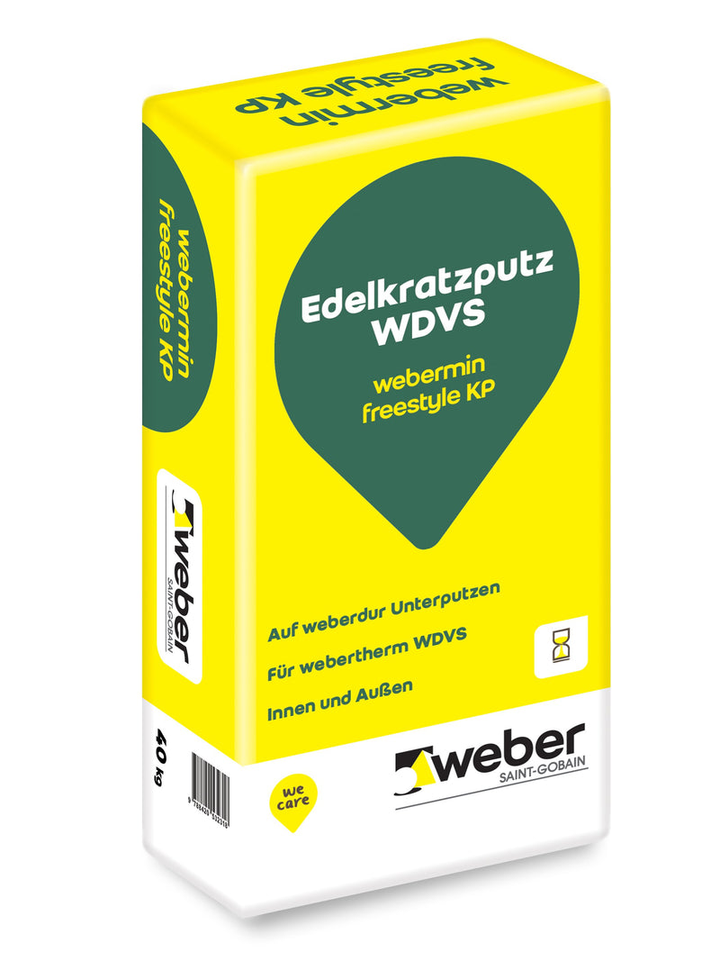 webermin freestyle KP - Kratzputz - 30kg