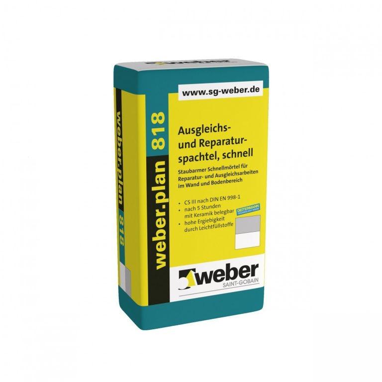 weberplan 818 Ausgleichs- und Reparaturspachtel 20kg
