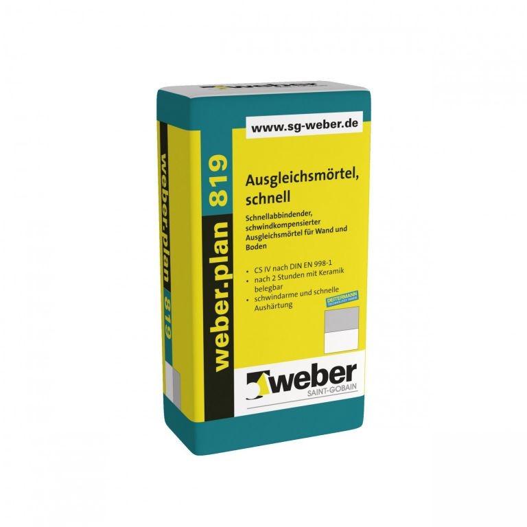 weberplan 819 Ausgleichsmörtel 25kg