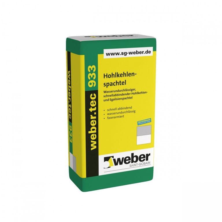 webertec 933 Hohlkehlenspachtel 25kg